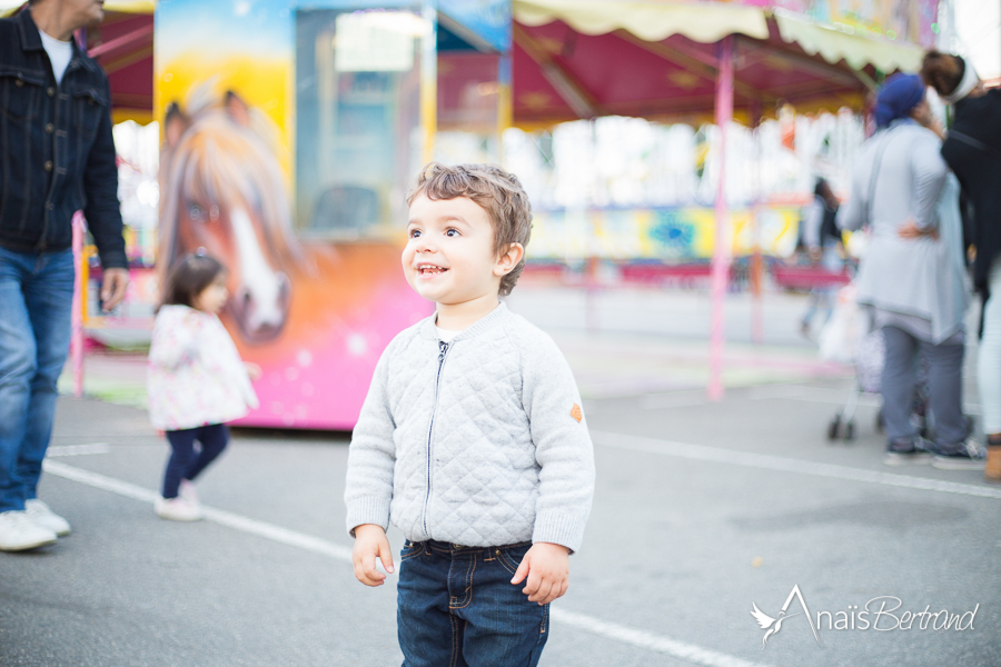 Séance fête-foraine, Toulouse, Anaïs Bertrand photographe famille