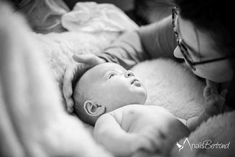 séance naissance Toulouse, Anaïs Bertrand photographe famille, bébé